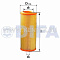ФИЛЬТРУЮЩИЙ ЭЛЕМЕНТ ОЧИСТКИ ВОЗДУХА DIFA 4318-01 DIFA 4318-01