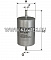 топливный фильтр коробочного типа FILTRON PP836/1