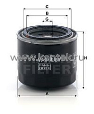 масляный фильтр MANN-FILTER W815/80 MANN-FILTER  - фото, характеристики, описание.
