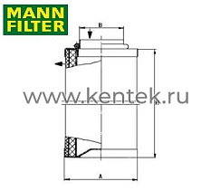 сепаратор воздух-масло MANN-FILTER LE10004 MANN-FILTER  - фото, характеристики, описание.