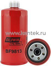 топливный фильтр, Spin-on (накручивающийся) / Drain Baldwin BF9813 Baldwin  - фото, характеристики, описание.