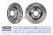 Тормозной диск передн. Honda Civic IV-VIII 89- / CR-X II, III 89- / Fit II 08- / Jazz III 15- (M2000581) MARSHALL