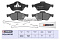 Торм. колодки дисковые передн. Renault Megane II 03- / Scenic II 03- (M2624535) MARSHALL
