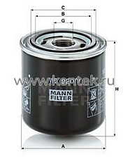 масляный фильтр MANN-FILTER WD920/9 MANN-FILTER  - фото, характеристики, описание.