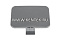Заглушка бампера квадратная серый пластик MAN о.н.81416850031 (M3090107) MARSHALL