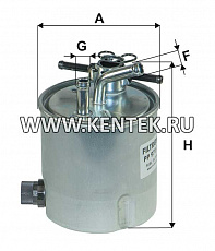 топливный фильтр коробочного типа FILTRON PP971/5 FILTRON  - фото, характеристики, описание.