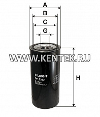 навинчивающийся масляный фильтр (коробочного типа) FILTRON OP626/1 FILTRON  - фото, характеристики, описание.