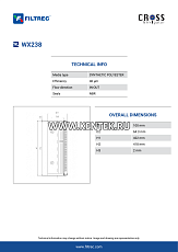 гидравлический фильтр элемент FILTREC WX238 FILTREC  - фото, характеристики, описание.
