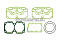 РМК компрессора VOLVO: прокл., упл., о.н. 85104629 (M7012047) MARSHALL