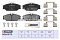 Торм. колодки дисковые передн. Renault Clio II 00- / Laguna I 93- / Megane I 96- / Scenic I 99- (M2623172) MARSHALL