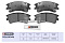 Торм. колодки дисковые передн. Mazda 6 I (GG) 02- (M2624046) MARSHALL