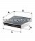 салонный фильтр с активированным углем FILTRON K1346A