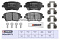 Торм. колодки дисковые передн. Lada Largus 12- / Vesta 15-; Nissan Micra III 03-; Renault Duster I 11- (M2623973) MARSHALL