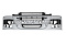 Бампер AD/AT белый пластик IVECO о.н.504186932 (M3060116) MARSHALL