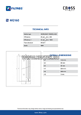 гидравлический фильтр элемент FILTREC WG160 FILTREC  - фото, характеристики, описание.
