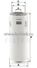 топливный фильтр MANN-FILTER WK980/1 MANN-FILTER  - фото, характеристики, описание.