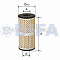 ФИЛЬТРУЮЩИЙ ЭЛЕМЕНТ ОЧИСТКИ МАСЛА DIFA DIFA5328