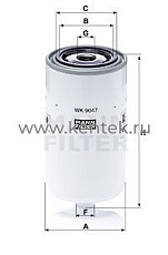 топливный фильтр MANN-FILTER WK9047 MANN-FILTER  - фото, характеристики, описание.