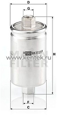 топливный фильтр MANN-FILTER WK612/5 MANN-FILTER  - фото, характеристики, описание.