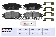 Торм. колодки дисковые передн. Hyundai Accent I, II (+ТаГАЗ) 94- / Getz 02- (M2621012) MARSHALL MARSHALL  - фото, характеристики, описание.