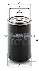 масляный фильтр MANN-FILTER W719/4 MANN-FILTER  - фото, характеристики, описание.