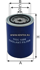 Фильтр охлаждающей жидкости GOODWILL OGC 1098 GOODWILL  - фото, характеристики, описание.