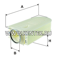 воздушный фильтр с пластиковыми элементами FILTRON AK218/8 FILTRON  - фото, характеристики, описание.