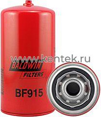 топливный фильтр, Spin-on (накручивающийся) / Drain Baldwin BF915 Baldwin  - фото, характеристики, описание.