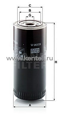масляный фильтр MANN-FILTER W962/28 MANN-FILTER  - фото, характеристики, описание.