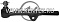 Наконечник рулевой тяги, левый. HILUX, 4-RUNNER HANSE HT 821 119