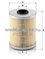 топливный фильтроэлемент MANN-FILTER P718X MANN-FILTER  - фото, характеристики, описание.