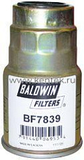 топливный фильтр, Spin-on (накручивающийся) Baldwin BF7839 Baldwin  - фото, характеристики, описание.