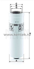 гидравлический фильтр высокого давления MANN-FILTER WH7001 MANN-FILTER  - фото, характеристики, описание.