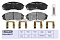Торм. колодки дисковые передн. Hyundai H-1 II 08-; Kia Carnival II 06-; Haval H9 14- (M2624597) MARSHALL
