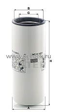 масляный фильтр, комбинированный MANN-FILTER WP12120/1 MANN-FILTER  - фото, характеристики, описание.