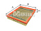 Фильтр воздушный M-FILTER K421/1