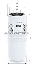 гидравлический фильтр высокого давления MANN-FILTER WH10003 MANN-FILTER  - фото, характеристики, описание.