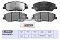 Торм. колодки дисковые передн. Hyundai Santa Fe I-III 04-; Kia Sorento II 09-; SsangYong Actyon II 12- (M2624351) MARSHALL