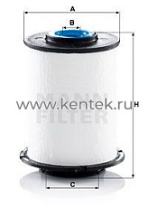 топливный фильтр MANN-FILTER PU7012z MANN-FILTER  - фото, характеристики, описание.