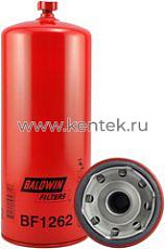 топливный фильтр, Spin-on (накручивающийся) Drain Baldwin BF1262 Baldwin  - фото, характеристики, описание.