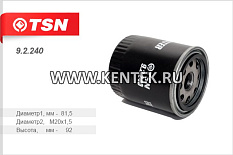 Фильтр масляный TSN 9.2.240 TSN  - фото, характеристики, описание.