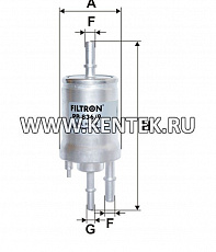 топливный фильтр коробочного типа FILTRON PP836/9 FILTRON  - фото, характеристики, описание.