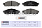 Торм. колодки дисковые передн. Mitsubishi L200 IV, V 05- / Pajero Sport II 08- (M2624529) MARSHALL