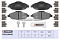 Торм. колодки дисковые передн. Peugeot 308 I 07- / 3008 I 09- (M2624660) MARSHALL