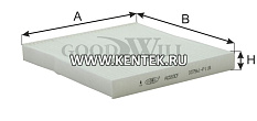 Фильтр салона GOODWILL AG 583 CF GOODWILL  - фото, характеристики, описание.