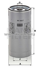 топливный фильтр MANN-FILTER WK1080/7X MANN-FILTER  - фото, характеристики, описание.