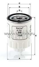 топливный фильтр серии PreLine MANN-FILTER PL50/1 MANN-FILTER  - фото, характеристики, описание.