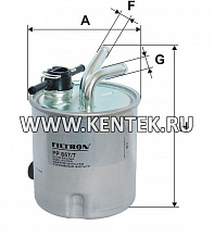 топливный фильтр коробочного типа FILTRON PP857/7 FILTRON  - фото, характеристики, описание.