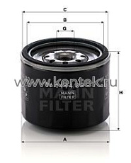 масляный фильтр MANN-FILTER W1114/80 MANN-FILTER  - фото, характеристики, описание.