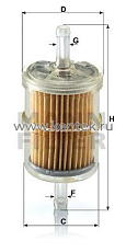 топливный фильтр MANN-FILTER WK42/2 MANN-FILTER  - фото, характеристики, описание.